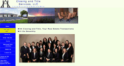 Desktop Screenshot of ahclosings.com
